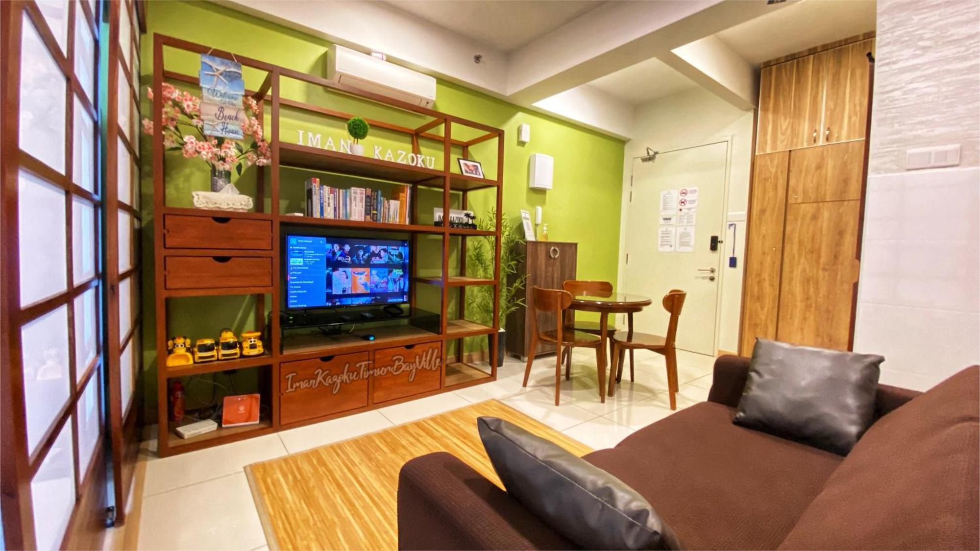 Sea View & Pool View & Wifi & Netflix At Iman Kazoku Timurbay Ville Studio 2Bdr Kuantan Exterior photo