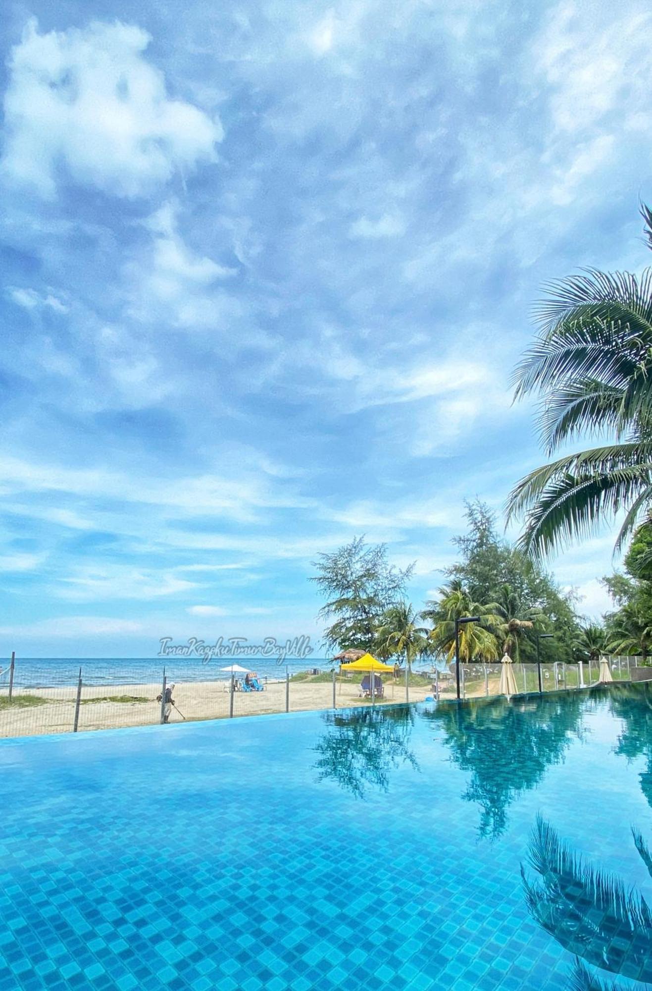 Sea View & Pool View & Wifi & Netflix At Iman Kazoku Timurbay Ville Studio 2Bdr Kuantan Exterior photo